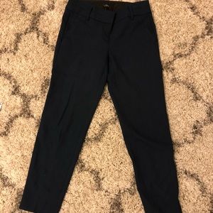Navy cropped pants